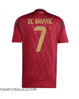 Belgia Kevin De Bruyne #7 Tricou Fotbal Replică European 2024 Barbati Acasa